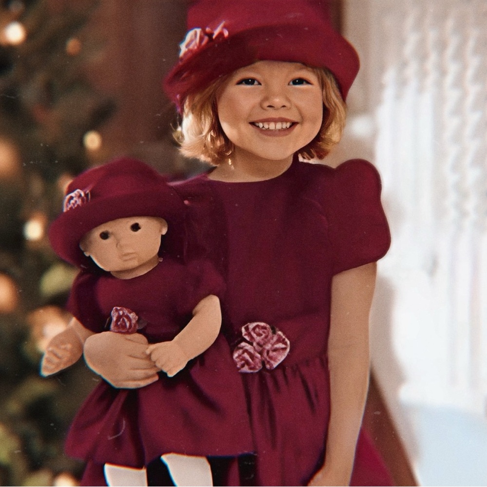 American Girl Dress and hat